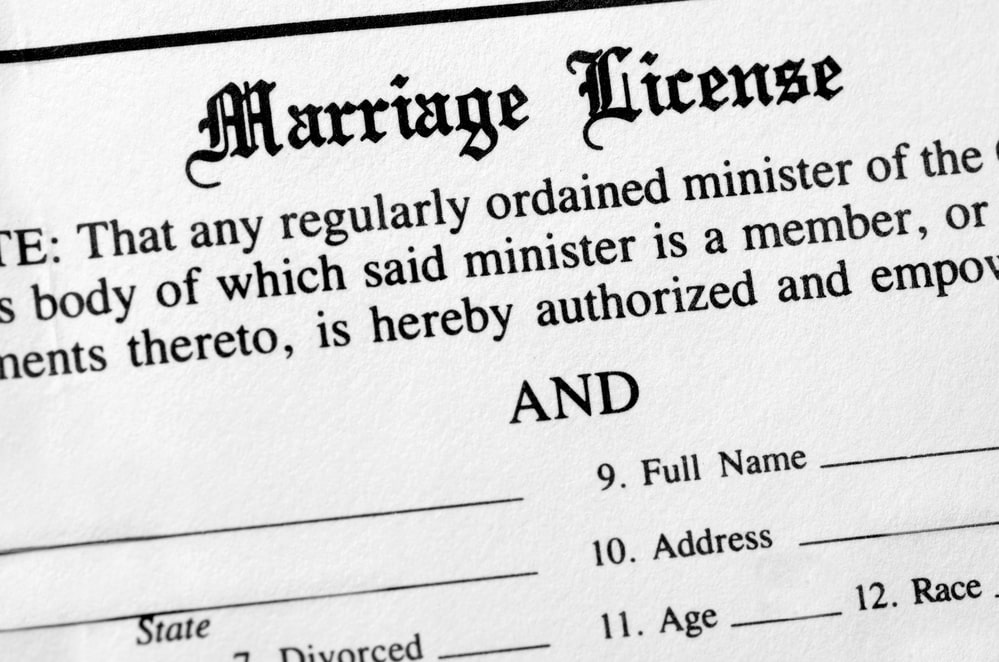 Obtain A Marriage License